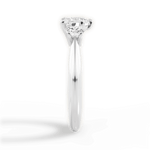 Kaitlin Heart Cut Lab Grown Diamond 18Kt White Gold Engagement Ring - View 3