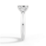 Kaitlin Radiant Cut Lab Grown Diamond Platinum Engagement Ring - View 2