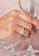 Kylie Radiant Cut Lab Grown Diamond 18Kt Yellow Gold Engagement Ring - View 4