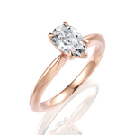 Beatrice Pear Cut Lab Grown Diamond 18Kt Rose Gold Engagement Ring - View 2
