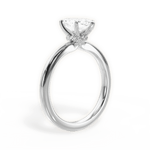 Cara Marquise Cut Lab Grown Diamond 14Kt White Gold Engagement Ring - View 2
