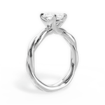 Bianca Marquise Cut Lab Grown Diamond Platinum Engagement Ring - View 3