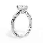 Claire Marquise Cut Lab Grown Diamond 14Kt White Gold Engagement Ring - View 4