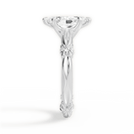 Claire Marquise Cut Lab Grown Diamond 14Kt White Gold Engagement Ring - View 3