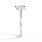 Brianna Pear Cut Lab Grown Diamond 18Kt White Gold Engagement Ring - View 4