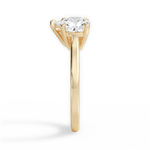 Ellen Pear Cut Lab Grown Diamond 18Kt Yellow Gold Engagement Ring - View 2