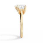 Lorraine Pear Cut Lab Grown Diamond 18Kt Yellow Gold Engagement Ring - View 4