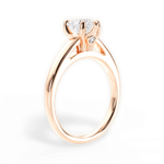 Cheryl Heart Cut Lab Grown Diamond 18Kt Rose Gold Engagement Ring - View 2