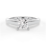Bethany Princess Cut Lab Grown Diamond 14Kt White Gold Engagement Ring