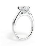 Bethany Princess Cut Lab Grown Diamond 18Kt White Gold Engagement Ring - View 2