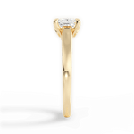 Cheryl Princess Cut Lab Grown Diamond 18Kt Yellow Gold Engagement Ring - View 3