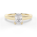 Cheryl Radiant Cut Lab Grown Diamond 18Kt Yellow Gold Engagement Ring