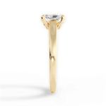 Cheryl Radiant Cut Lab Grown Diamond 18Kt Yellow Gold Engagement Ring - View 2