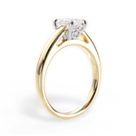 Bethany Radiant Cut Lab Grown Diamond 18Kt Yellow Gold Engagement Ring - View 3