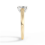 Bethany Radiant Cut Lab Grown Diamond 18Kt Yellow Gold Engagement Ring - View 2