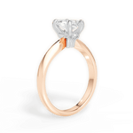 Amanda Marquise Cut Lab Grown Diamond 18Kt Rose Gold Engagement Ring - View 4