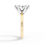 Alicia Marquise Cut Lab Grown Diamond 18Kt Yellow Gold Engagement Ring - View 4