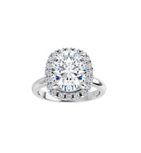 Load image into Gallery viewer, Platinum ~2.50ct LG oval diamond. ~ SI1-G. Certified