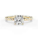 Cindy Cushion Cut Lab Grown Diamond 18Kt Yellow Gold Engagement Ring