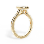 Deanna Marquise Cut Lab Grown Diamond 18Kt Yellow Gold Engagement Ring - View 2