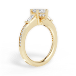 Katie Marquise Cut Lab Grown Diamond 18Kt Yellow Gold Engagement Ring - View 2
