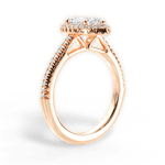 Jenny Marquise Cut Lab Grown Diamond 18Kt Rose Gold Engagement Ring - View 4