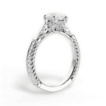 Gabriela Pear Cut Lab Grown Diamond 14Kt White Gold Engagement Ring - View 2