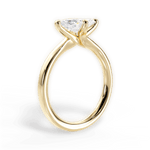 Ashley Marquise Cut Lab Grown Diamond 18Kt Yellow Gold Engagement Ring - View 3