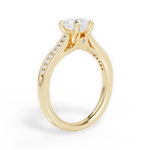 Elena Heart Cut Lab Grown Diamond 18Kt Yellow Gold Engagement Ring - View 2