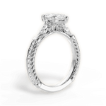 Gabriela Marquise Cut Lab Grown Diamond 18Kt White Gold Engagement Ring - View 3