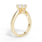 Dolores Marquise Cut Lab Grown Diamond 18Kt Yellow Gold Engagement Ring - View 2