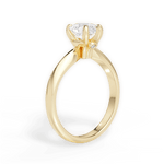 Diana Pear Cut Lab Grown Diamond 18Kt Yellow Gold Engagement Ring - View 2