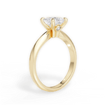 Diana Princess Cut Lab Grown Diamond 18Kt Yellow Gold Engagement Ring - View 2