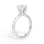 Alicia Heart Cut Lab Grown Diamond 18Kt White Gold Engagement Ring - View 2