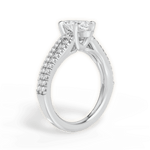 Jessica Marquise Cut Lab Grown Diamond Platinum Engagement Ring - View 2