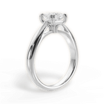 Camila Princess Cut Lab Grown Diamond 14Kt White Gold Engagement Ring - View 2