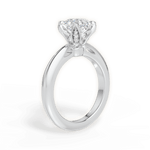 Elaine Asscher Cut Lab Grown Diamond Platinum Engagement Ring - View 2