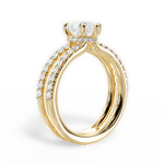 Christie Heart Cut Lab Grown Diamond 18Kt Yellow Gold Engagement Ring - View 2
