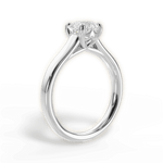 Ariana Asscher Cut Lab Grown Diamond 14Kt White Gold Engagement Ring - View 3