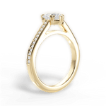 Denise Heart Cut Lab Grown Diamond 18Kt Yellow Gold Engagement Ring - View 2