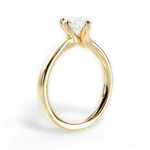 Ashley Pear Cut Lab Grown Diamond 18Kt Yellow Gold Engagement Ring - View 3