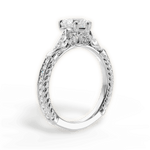 Gabriela Heart Cut Lab Grown Diamond 18Kt White Gold Engagement Ring - View 2