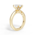 Elaine Radiant Cut Lab Grown Diamond 18Kt Yellow Gold Engagement Ring - View 2