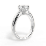 Camila Cushion Cut Lab Grown Diamond 14Kt White Gold Engagement Ring - View 2