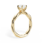 Bianca Pear Cut Lab Grown Diamond 18Kt Yellow Gold Engagement Ring - View 2