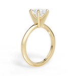 Casey Princess Cut Lab Grown Diamond 18Kt Yellow Gold Engagement Ring - View 4