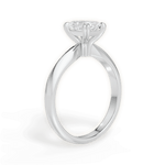 Anastasia Radiant Cut Lab Grown Diamond Platinum Engagement Ring - View 2