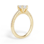 Caroline Marquise Cut Lab Grown Diamond 18Kt Yellow Gold Engagement Ring - View 2