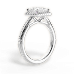 Jenny Princess Cut Lab Grown Diamond Platinum Engagement Ring - View 2