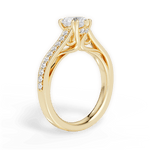 Deborah Heart Cut Lab Grown Diamond 18Kt Yellow Gold Engagement Ring - View 2